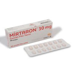 Mirtaron 30 Mg 28 Film Tablet