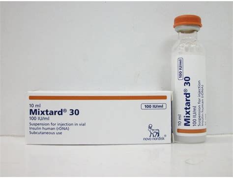Mixtard 30 Hm 100 Iu 1 Flakon