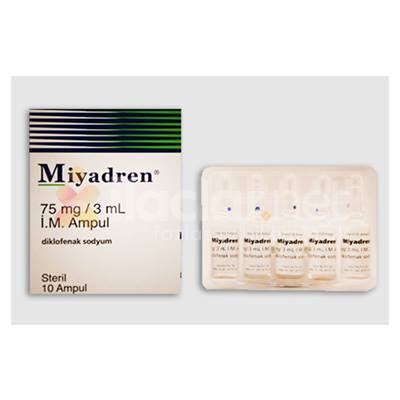 Miyadren 75 Mg/3 Ml 10 Ampul
