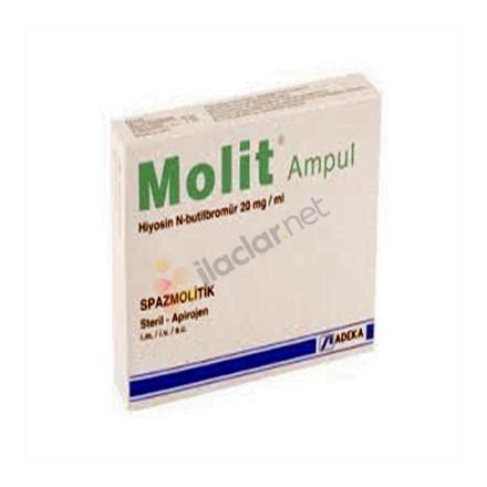 Molit 20 Mg/ml Enjeksiyonluk Cozelti