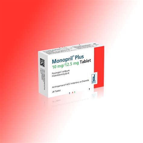 Monopril Plus 10 Mg/12,5 Mg 28 Tablet