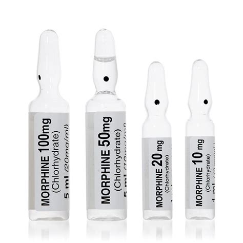 Morphine Hcl 0,01 Gr 10 Ampul