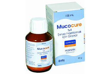 Mucocure % 4 Surup Hazirlamak Icin 150 Ml Granul