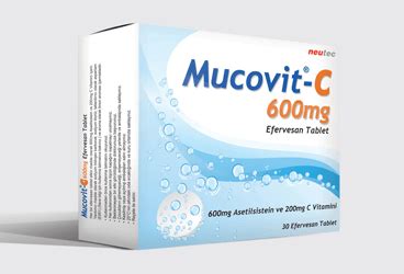 Mucovit-c 600/200 Mg Efervesan Tablet (20 Tablet)