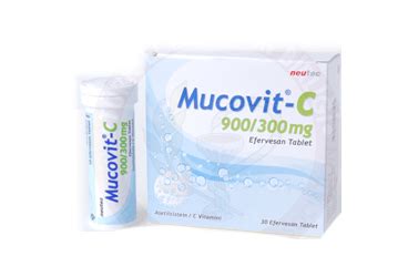 Mucovit-c 900/300 Mg 30 Efervesan Tablet
