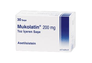 Mukolatin 200 Mg 30 Sase