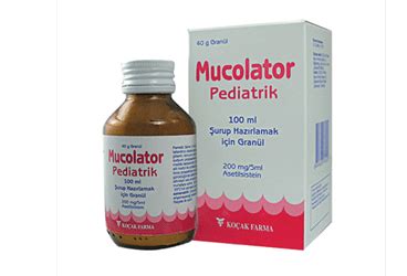 Mukolatin 200 Mg/5 Ml Surup Hazirlamak Icin Toz 100 Ml