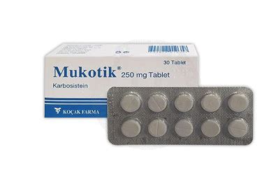 Mukotik 250 Mg 30 Tablet