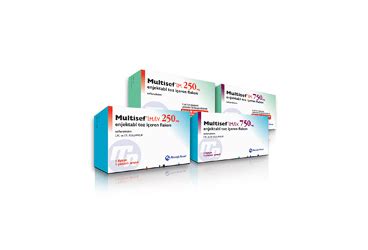 Multisef 250 Mg Im Enjeksiyonluk Toz Iceren Flakon (1 Flakon, 1 Ampul)