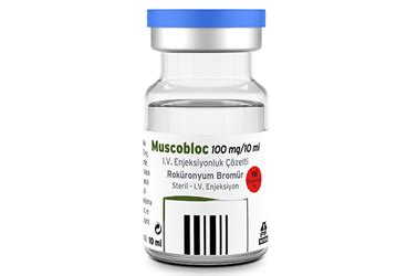 Muscobloc 100 Mg/10 Ml Iv Enjeksiyonluk Cozelti (10 Flakon)