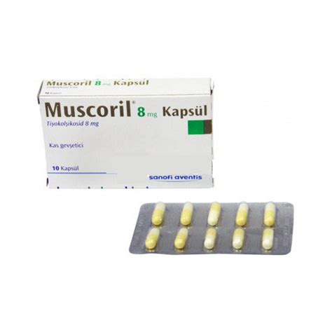 Muscoril 8 Mg 10 Kapsul