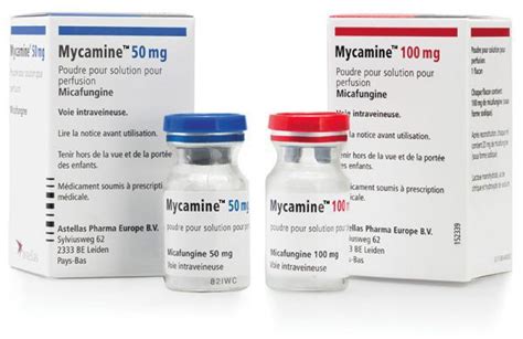 Mycamine 100 Mg Infuzyonluk Cozelti Icin Toz 1 Flakon