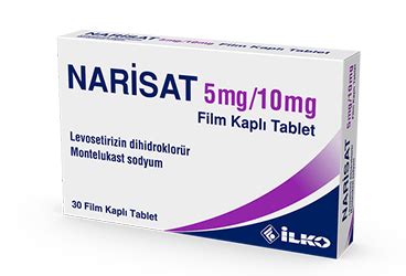 Narisat 5/10 Mg Film Kapli Tablet (30tablet)