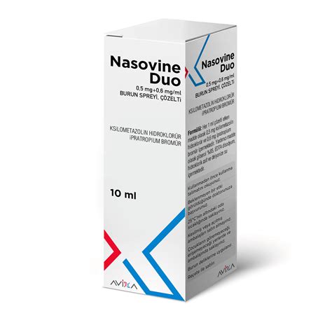Nasovine Duo 0,5 Mg + 0,6 Mg/ml Burun Spreyi, Cozelti