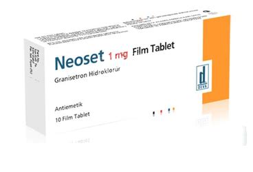 Neoset 1 Mg 10 Film Tablet