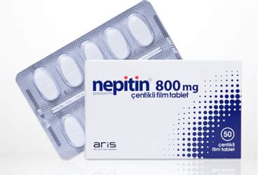 Nepitin 800 Mg 50 Centikli Tablet