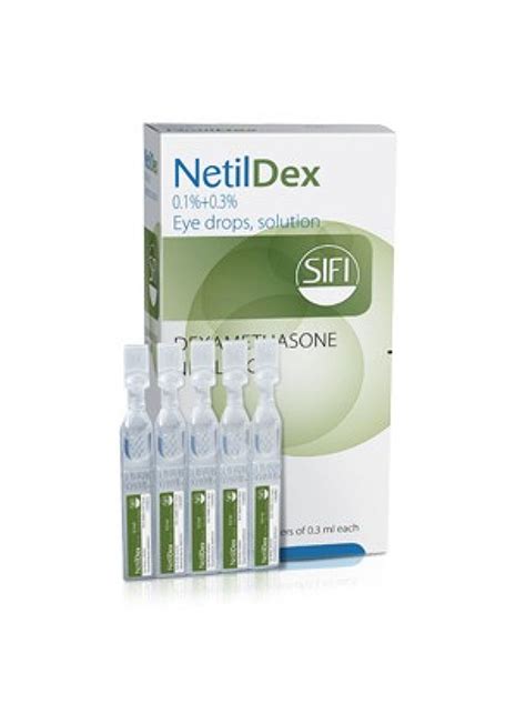 Netildex Goz Damlasi %0,1 Deksametazon + %0,3 Netilmisin 5 Ml