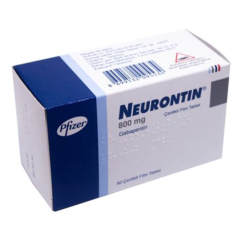 Neurontin 800 Mg 50 Centikli Film Tablet