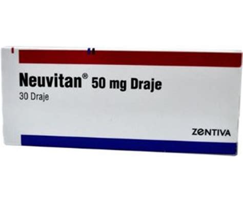 Neuvitan 50 Mg 30 Draje