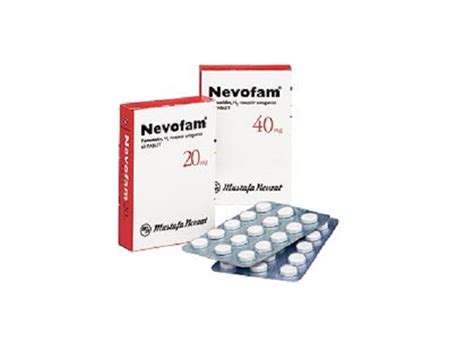 Nevofam 20 Mg 60 Tablet