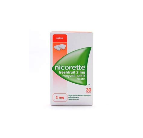 Nicorette Freshfruit 2 Mg 30 Meyveli Sakiz