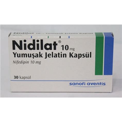 Nidilat 10 Mg 30 Yum.kapsul