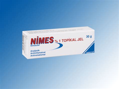Nimes %1 30 Gr Topikal Jel