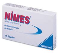 Nimes 100 Mg 15 Tablet