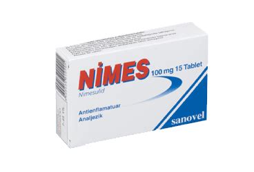 Nimes Combo 100 Mg/ 8 Mg 14 Tablet