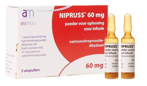 Nipruss Ampul 60 Mg 5 Ml 5 Ampul