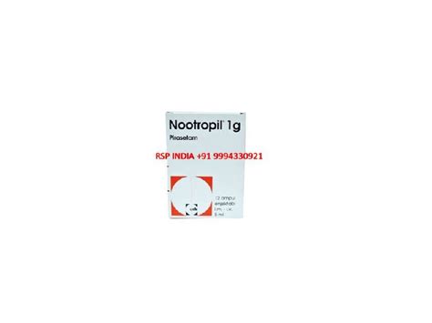Nootropil 1 Gr 12 Ampul