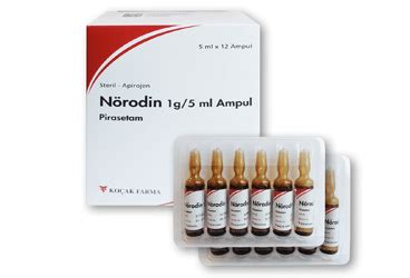 Norodin 1 Gr/ 5 Ml Iv Enjeksiyonluk Cozelti (12 Ampul)