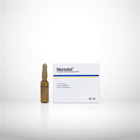 Norodol 10 Mg/2 Ml Im/iv Cozelti Iceren 5 Ampul