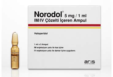 Norodol 5 Mg/1 Ml Im/iv Cozelti Iceren 5 Ampul