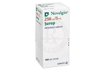 Novalgin %5 100 Ml Surup.