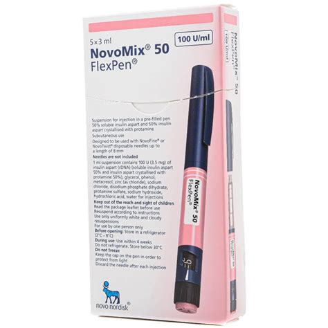 Novomix 50 Flexpen 100 Iu / Ml 3 Ml Kull. Hazir Dolu Enj. Kalemi Icinde Suspansiyon,5 Flexpen