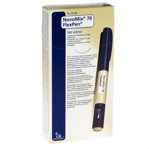 Novomix 70 Flexpen 100 Iu / Ml 3 Ml Kull. Hazir Dolu Enj. Kalemi Icinde Suspansiyon,5 Flexpen