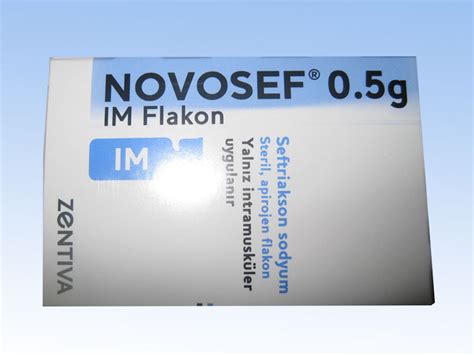 Novosef 500 Mg Im 1 Flakon