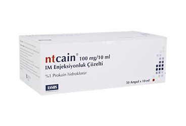 Ntcain 100 Mg/10ml Im Ampul(50 Ampul)