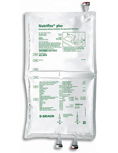 Nutriflex Plus Iv Inf.sol. 2000 Ml