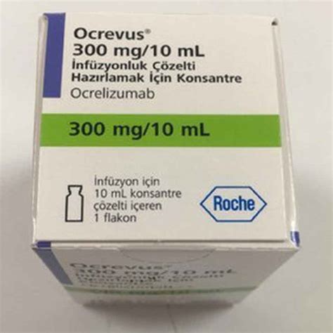 Ocrevus 300 Mg/ 10ml Infuzyonluk Cozelti Hazirlamak Icin Konsantre (1 Flakon)