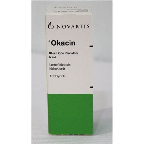 Okacin Goz Damlasi 3 Mg/ml 5 Ml