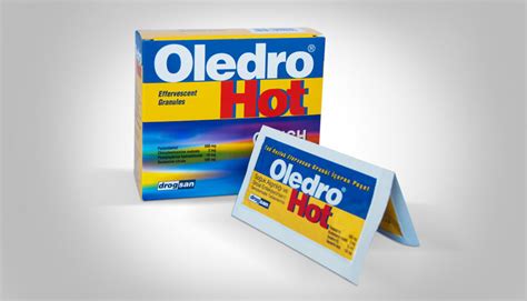 Oledro Hot Tek Dozluk Efervesan Granul Iceren 12 Poset