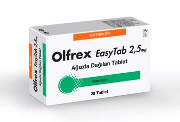 Olfrex Easy Tab 2,5 Mg 28 Agizda Dagilan Tablet