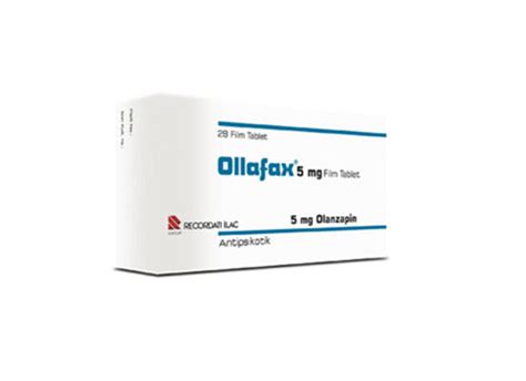 Ollafax 5 Mg 28 Film Tablet