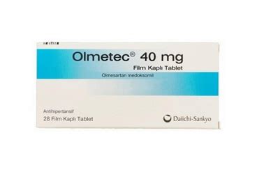 Olmetec 40 Mg 28 Film Kapli Tablet
