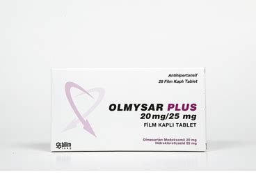 Olmysar Plus 20/25 Mg 84 Film Tablet