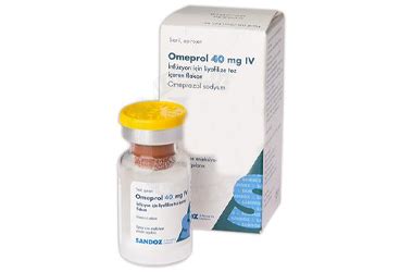 Omeprol 40 Iv Infuzyon Icin Liyofilize Toz Iceren Flakon