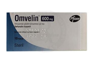 Omvelin 600 Mg Infuzyonluk Cozelti Konsantresi Icin Toz (10 Flakon)