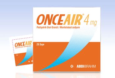 Onceair 4 Mg Pediyatrik Oral Granul 84 Sase